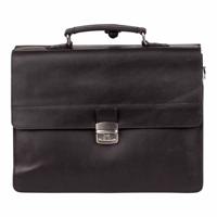 Burkely Vintage Dean briefcase-Black - thumbnail
