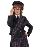 Schots Scuba Jasje Zwart Dames - thumbnail