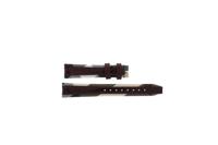 Horlogeband Burberry BU1397 Leder Multicolor 16mm - thumbnail