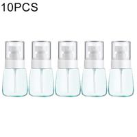10 stuks Portable hervulbare plastic Fine mist parfum spray fles transparante lege spray sproeier fles 30ml (blauw) - thumbnail