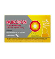 Nurofen voor Kinderen Zetpil 60mg - thumbnail