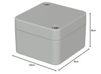 Bopla EUROMAS T 231 03231000 Industriële behuizing 160 x 80 x 85 ABS Grijs-wit (RAL 7035) 1 stuk(s) - thumbnail