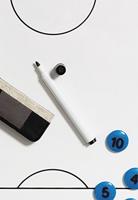 Derbystar 285003 Tactiekbord Voetbal 90x60CM - White - One size - thumbnail