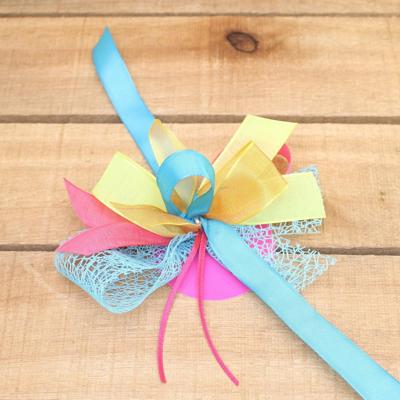 Bonbon doosjes - Chocolade doosje - Strik Fleurig - 24 stuks