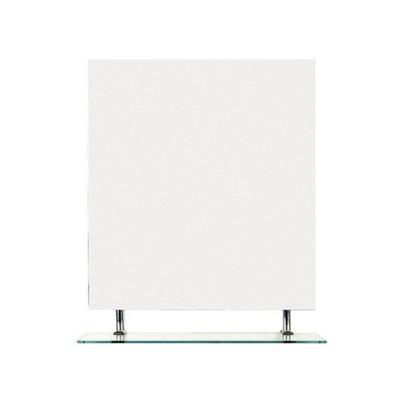 Badkamerspiegel Sapho Wega 80x80 cm met Planchet Glas Badkamerspiegel Sapho Wega 80x80 cm met Planchet Glas