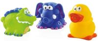 Nuby Zwemmende Badfiguren Set van 3 stuks - thumbnail