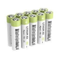 AA Lithium Batterijen 10x - thumbnail