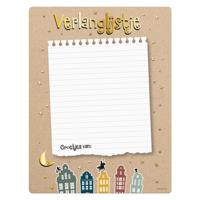 Folat BV Sinterklaas verlanglijstje, 4st. - thumbnail