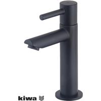 Wiesbaden Amador Fonteinkraan XL Mat Zwart - Koudwaterkraan Kiwa-gecertificeerd - thumbnail