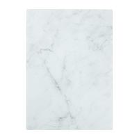 Snijplank marmeren look - wit - 30x42x0.04 cm - thumbnail