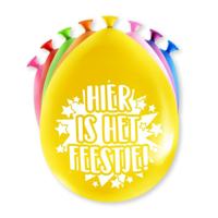 Paperdreams Ballonnen - Hier is &apos;t feest - thumbnail
