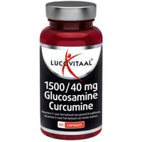 Lucovitaal Glucosamine & curcumine 1500/40mg 60 Capsules - thumbnail