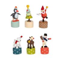 Small Foot - display kerst- en winterdansfiguren, 12st. - thumbnail