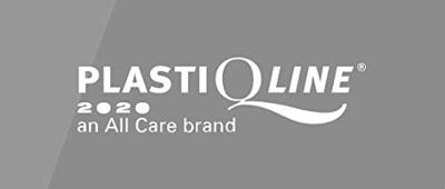 PlastiQline 2020 PlastiQline 2020 kunststof 2-rols toiletrolhouder (kokerloos) PQB20CDuo - zwart