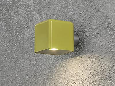 Konstsmide Amalfi Nova 7681-100 LED-buitenlamp (wand) Energielabel: G (A - G) LED LED vast ingebouwd 3 W Olijf