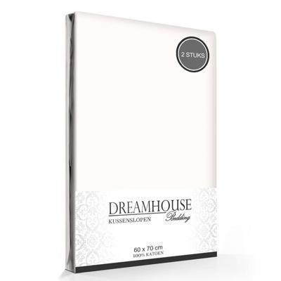 Dreamhouse Katoenen 2 in 1 Kussenslopen Creme cm
