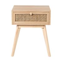 Nachtkastje Java met lade - bruin - 50x40x30 cm - thumbnail