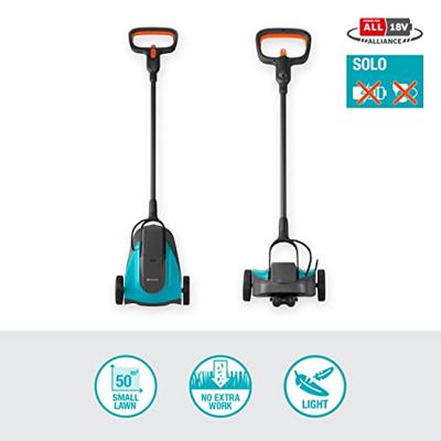 GARDENA HandyMower 22/18V P4A solo Accu-grasmaaier Accu Mulchfunctie, Zonder accu, Instelbare maaihoogte 18 V Snijbreedte max. 22 cm GARDENA HandyMower 22/18V P4A solo Accu-grasmaaier Accu Mulchfunctie, Zonder accu, Instelbare maaihoogte 18 V Snijbreedte max. 22 cm
