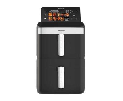Friteuse zonder vet met twee manden Taurus Air Duo Slim