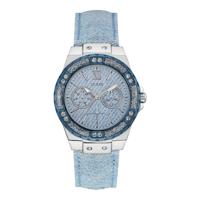 Horlogeband Guess W0336L7 / W0775L1/ W0703L3 Textiel Blauw 21mm - thumbnail