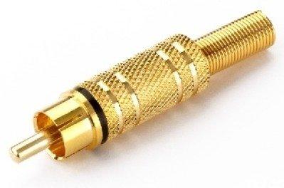 Monacor T-707G/SW Cinch-stekker