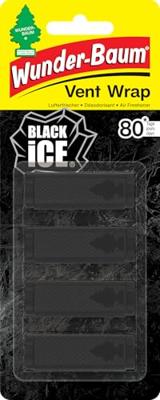 Wunder-Baum Geurbomen luchtverfrisser "vent wrap air freshener vent black vent wrap