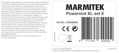 Marmitek Powermid XL TV accessoire Zwart - thumbnail