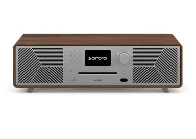 Sonoro MEISTERSTÜCK II GEN.2 Smart all-in-one Radiosysteem - Walnoot
