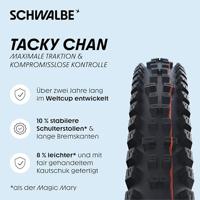 SCHWALBE Tacky chan - tle - addix soft - super gravity - 27.5x2.40 - black - thumbnail