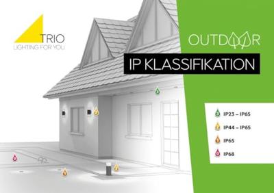 Trio TuinlampCavado 100cm antraciet - 411060142