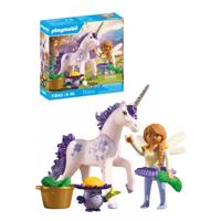 PLAYMOBIL verzameleenhoorn: Gelukslavendel met fee 71843 - thumbnail