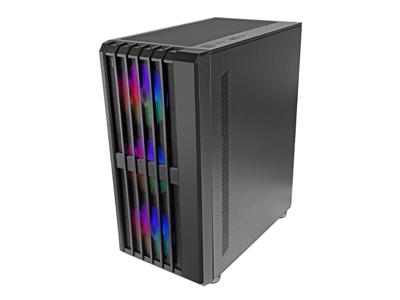 ATX Semi-toren BehuizingMars Gaming MCVAULT Zwart - thumbnail