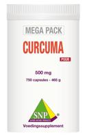 SNP Curcuma puur megapack 750 Vegetarische capsules - thumbnail