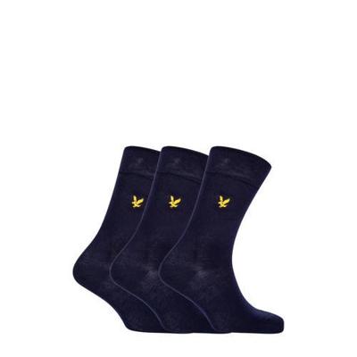 Lyle & Scott sokken Angus - set van 3 donkerblauw Lyle & Scott sokken Angus - set van 3 donkerblauw