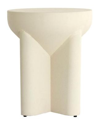 Light & Living Bijzettafel 'Mikado' 36cm, kleur Mat Crème