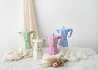 Italiaanse Koffiepot Bialetti MOKA EXCLUSIVE 3T Roze Aluminium Bakeliet 3 Koppar - thumbnail