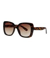 Spectrum zonnebril statement vlinder tortoise bruin glas dames - thumbnail