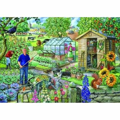 At The Allotment Puzzel 500 Stukjes XL At The Allotment Puzzel 500 Stukjes XL
