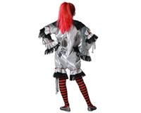 Kostuums voor Kinderen Grijs Clown - Maat: 10-12 Jaar - Maat: 10-12 Jaar - thumbnail