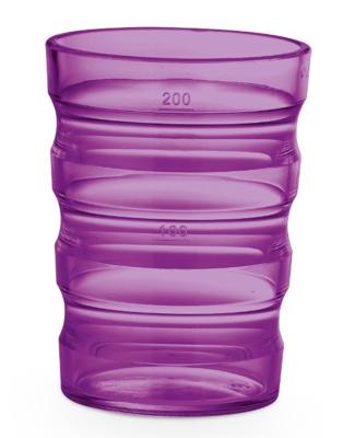 Ribbelbeker Sure Grip violet