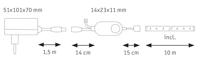 Paulmann 70535 LED-strip complete set 230 V 10 m RGB 1 set(s) - thumbnail