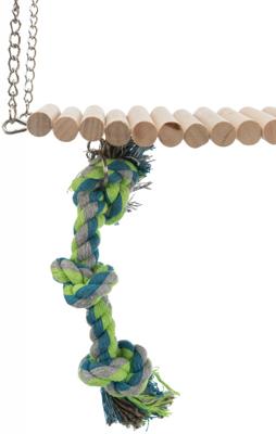 TRIXIE Hangbruggen en hangmatten, hangbrug, 30 × 17 × 9 cm