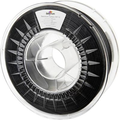 Spectrum Filaments 80468 PET-G Carbon Filament PETG Compound Koolstofvezelversterkt, Mat 1.75 mm 1000 g Zwart, Carbon 1 stuk(s) Spectrum Filaments 80468 PET-G Carbon Filament PETG Compound Koolstofvezelversterkt, Mat 1.75 mm 1000 g Zwart, Carbon 1 stuk(s)