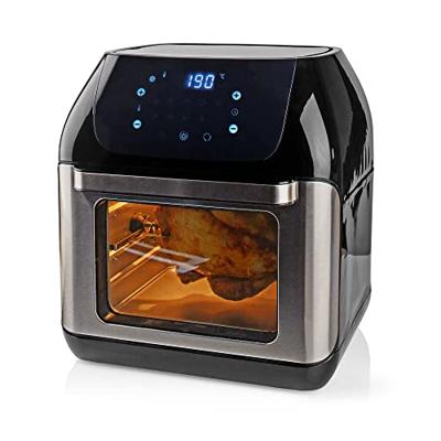 Heteluchtfriteuse | 12 l | Tijdschakelaar: 60 min | Digitaal | Zwart Heteluchtfriteuse | 12 l | Tijdschakelaar: 60 min | Digitaal | Zwart