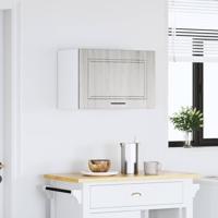 Keukenwandkast Porto bewerkt hout grijs sonoma eiken - thumbnail