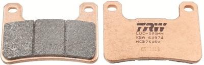TRW remblokken "mcb 752" brake pad mcb 752 sv sintered metal