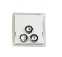 Huismerk HQ6 Universele Scheerkoppen 3 stuks - thumbnail