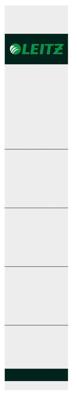 Leitz rugetiketten, voor serie 1050, ft 3,2 x 19 cm, pak van 10 stuks, grijs