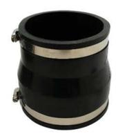 Air Aqua Flexibele Verloopsok 125x110mm - Weerbestendig voor Water- en Luchtsystemen - Robuust Rubber - thumbnail