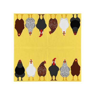 Esschert Design servetten kippen 33x33cm